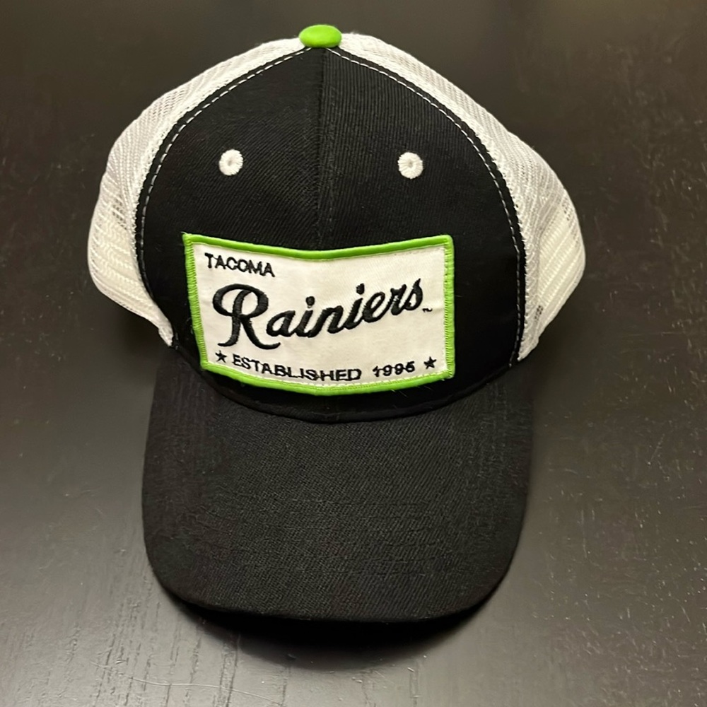 Tacoma Rainiers Velcro Adjustable Trucker Hat